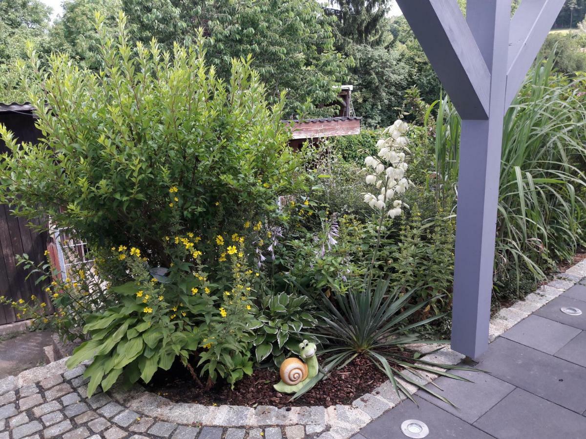 Ferienwohnung Rabelsdorf Pfarrweisach Exteriör bild