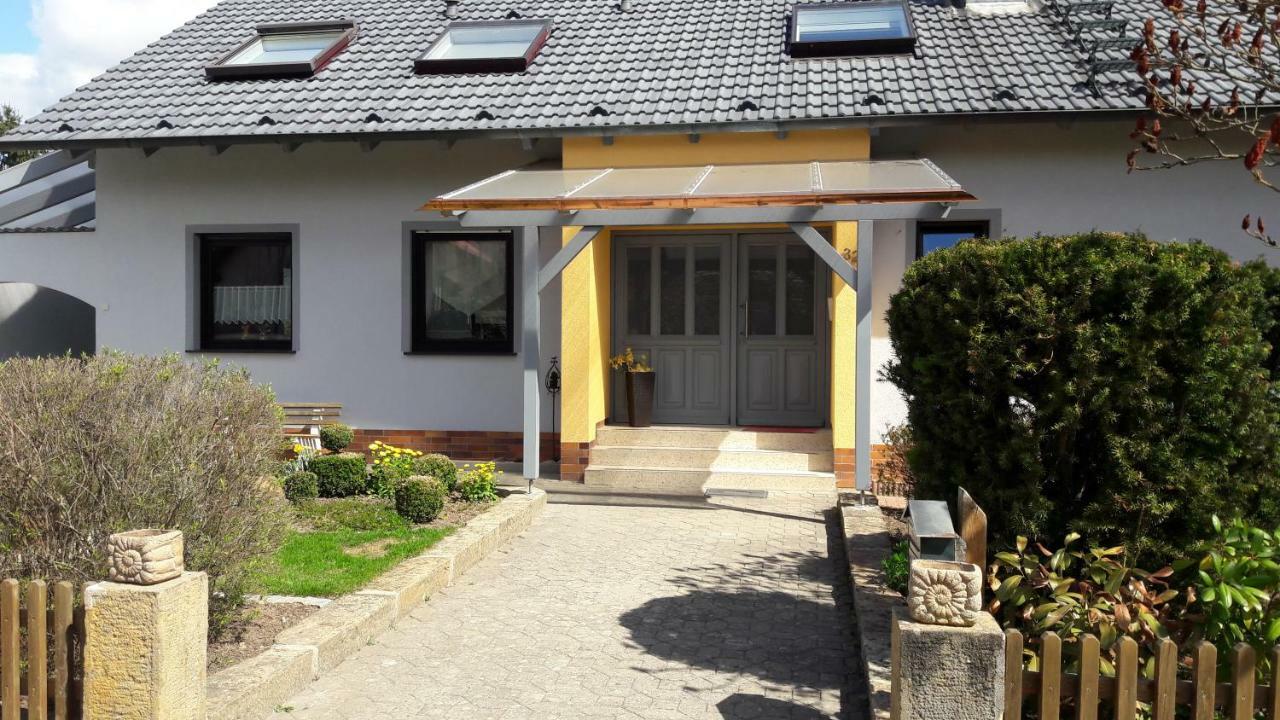 Ferienwohnung Rabelsdorf Pfarrweisach Exteriör bild