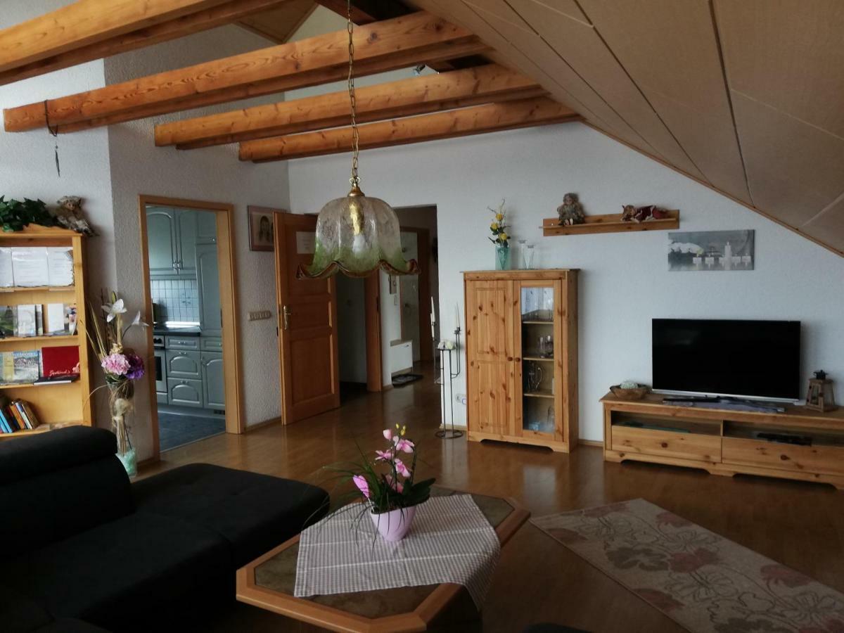 Ferienwohnung Rabelsdorf Pfarrweisach Exteriör bild